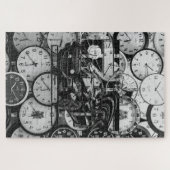 montage inkスケッチ-中心にスポーツカーを搭載。 ジグソーパズル (横)