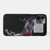 montage inkスケッチ-中心にスポーツカーを搭載。 Case-Mate iPhoneケース (裏面(横))