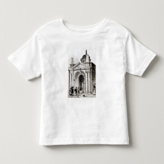 Montagueの家への入口 トドラーTシャツ (正面)