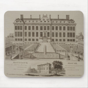 Montagueの家、今大英博物館1813年(engr マウスパッド