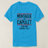 Montague vs Capulet Tシャツ (デザイン正面)