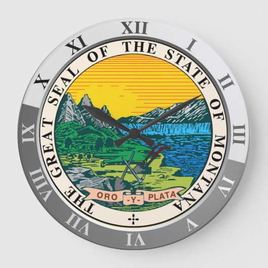 Montana ラージ壁時計 (正面)