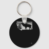 Montana Elk Hunter キーホルダー (正面)