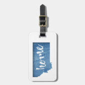 Montana Home Wood Grain ラゲッジタグ (正面縦)