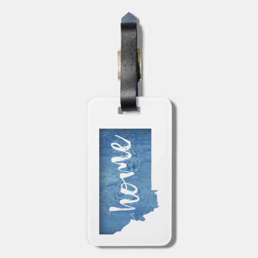 Montana Home Wood Grain ラゲッジタグ (裏面縦)