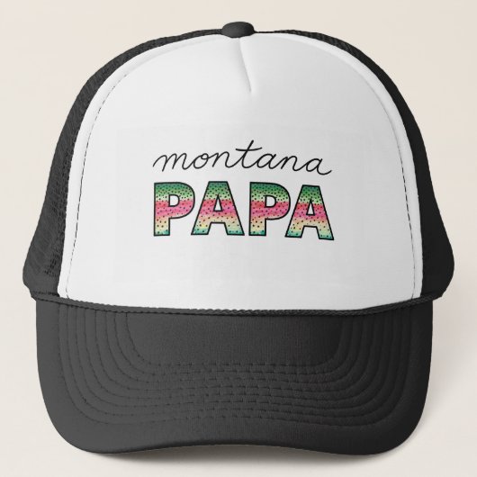 Montana Papa Trucker Hat キャップ (正面)