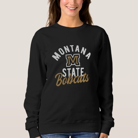 Montana State University Bobcats Classic Script スウェットシャツ (正面)