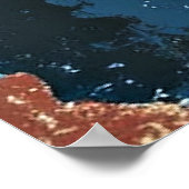 Montana Vintage Travel Poster ポスター (角)