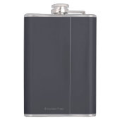 MontanaBisonのヴィンテージ旅行ポスター フラスク (裏面)