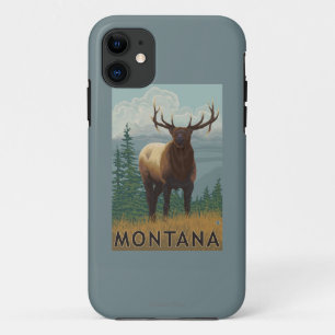 MontanaElk場面 iPhone 11 ケース