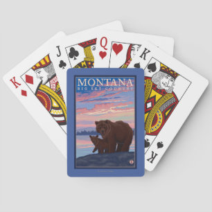 MontanaMommaくまおよびカブスのヴィンテージ旅行 トランプ