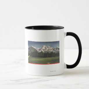 MontanaMontanaの代表団の山景色 マグカップ