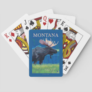 MontanaMooseのヴィンテージ旅行ポスター トランプ