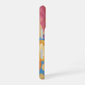 Montañas al amanecer con resplandor iPhone 16ケース (右側面)