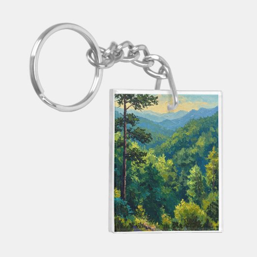 Montane Forest キーホルダー (正面左)