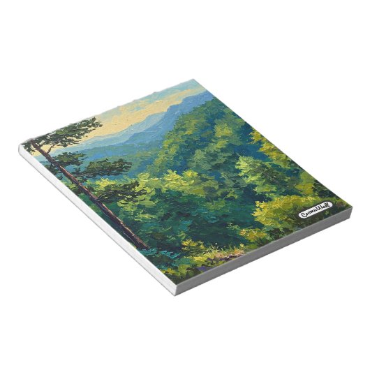 Montane Forest ノートパッド (アングル)
