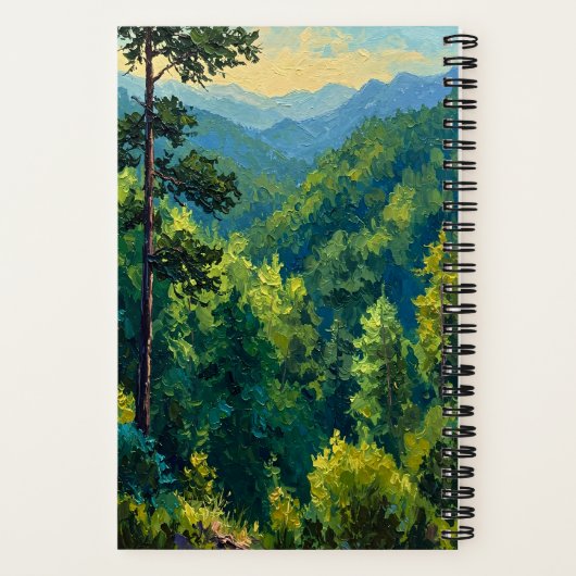 Montane Forest ノートブック (裏面)