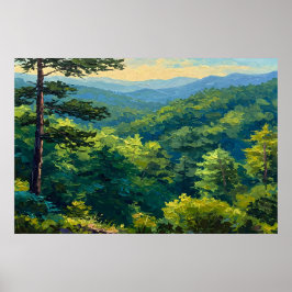 Montane Forest ポスター