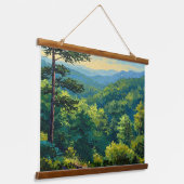 Montane Forest 吊り下げ型タペストリー (傾斜あり)