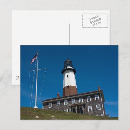 Montaukの灯台 ポストカード (正面/裏面)