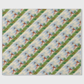 Montaukの灯台 ラッピングペーパー (フラット)