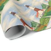 Montaukの灯台 ラッピングペーパー (ロールコーナー)