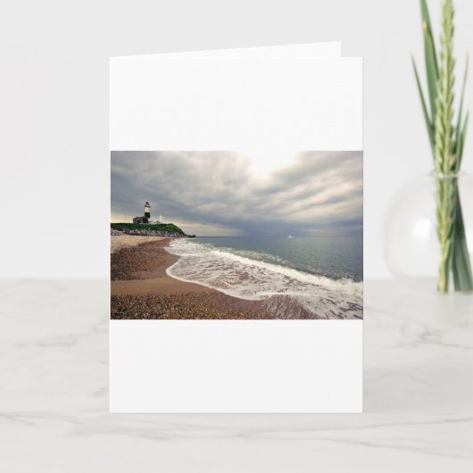 Montaukポイント灯台 カード (正面)