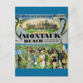 Montauk Beach Long Island Postcard ポストカード (正面)