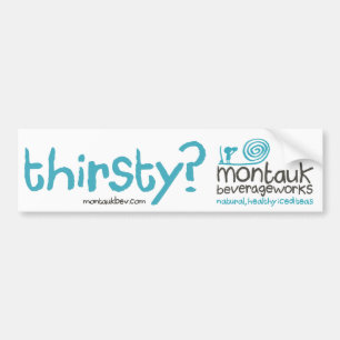 Montauk BeverageWorks -バンパーステッカー バンパーステッカー