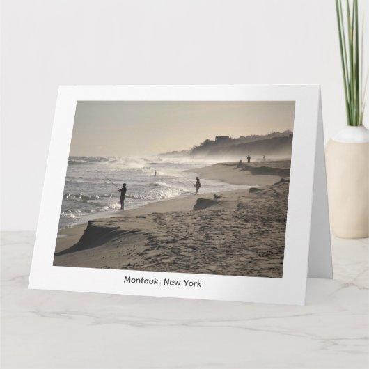 Montauk, New York カード (正面)