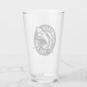 Montauk Salvage Company Shark Glass タンブラーグラス (裏面)