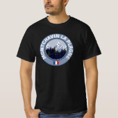 Montchavin La Plagne Station de Ski Tシャツ (正面)