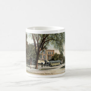Montclair NJの1908年のヴィンテージ コーヒーマグカップ