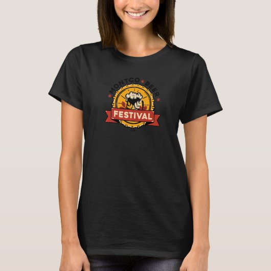 Montcoビールフェスティバル Tシャツ (正面)