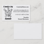 Monte著漫画 名刺 (正面/裏面)