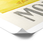 Monte Carlo Monaco Vintage Travel Poster ポスター (角)