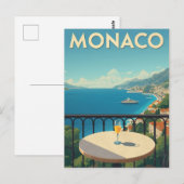 Monte Carlo: Where the Sea Sparkles ポストカード (正面/裏面)