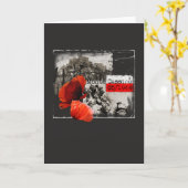 Monte Cassino Battle WW2 Czerwone Maki Poland カード (黄色い花)