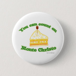 Monte Christoの計算 缶バッジ