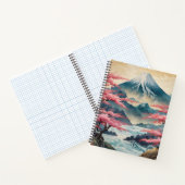 Monte Fuji y Sakura ノートブック (内部)