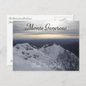 Monte Generoso, Ticino - Swiss Alpsはがき ポストカード (正面/裏面)