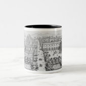 Monte Pのタスカニーの帝政ロシアの皇子の庭 ツートーンマグカップ (中央)