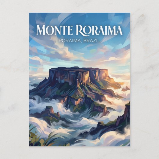 Monte Roraima Brazil ポストカード (正面)