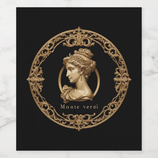 Monte Verdi Wein ワインラベル (シングルラベル)