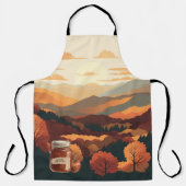 Montebello、Virginia Apple Butterカスタマイズ エプロン (正面)