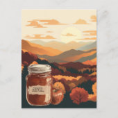 Montebello、Virginia Apple Butterカスタマイズ ポストカード (正面)