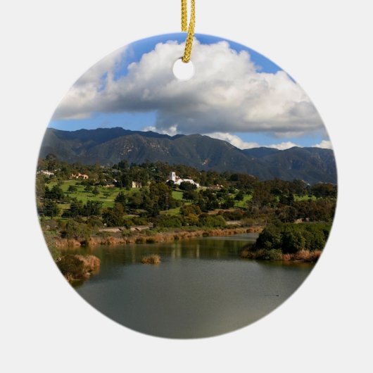 Montecito セラミックオーナメント (正面)