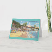 Montego Bay,ジャマイカヴィンテージ写真 – Doctor's Cave カード (正面)