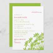 MONTELUCIAの招待状いちごのライム 招待状 (正面/裏面)