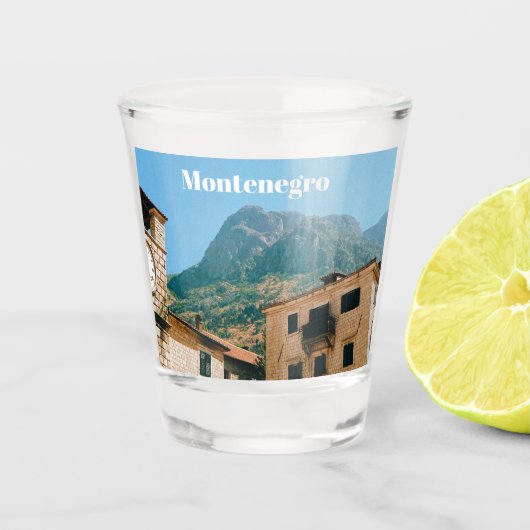 Montenegro Cityscape  ショットグラス (正面)
